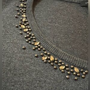 Ann Taylor Cardigan Charcoal